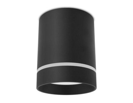 Накладной светодиодный точечный светильник TN281 SBK черный песок LED 4200K 9W D80*100