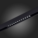 ST371.406.12 Магнитный трековый светильник SMART Черный LED 1*12W 2700K-6500K 1 080Lm Ra90 36° IP20 L270xW22xH25 48V
