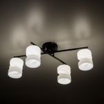 Citilux Нильс CL132145 Люстра потолочная Чёрная