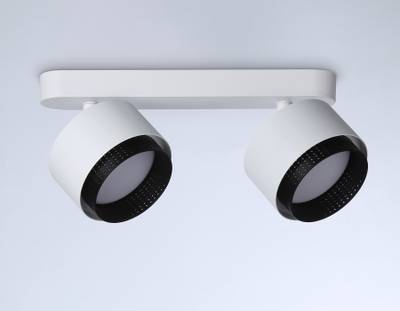 Светильник накладной TN71285/2 WH/BK белый/черный GX53/2 max 12W 270*95*137