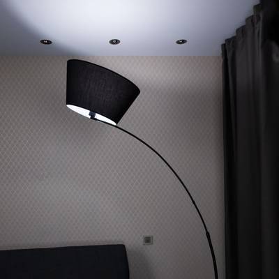 Citilux Арчи CL807011 Торшер с абажуром Чёрный