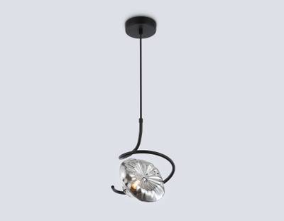 Светильник подвесной LH15001 BK/SM черный/дымчатый G9 max 40W D190*1400
