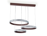 Потолочный светодиодный светильник с пультом FA6162 CF кофе 99W 720*500*900 (ПДУ РАДИО 2.4)