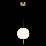 SL1621.203.01 Подвес ST-Luce Золотистый/Белый LED 1*13W 3000K