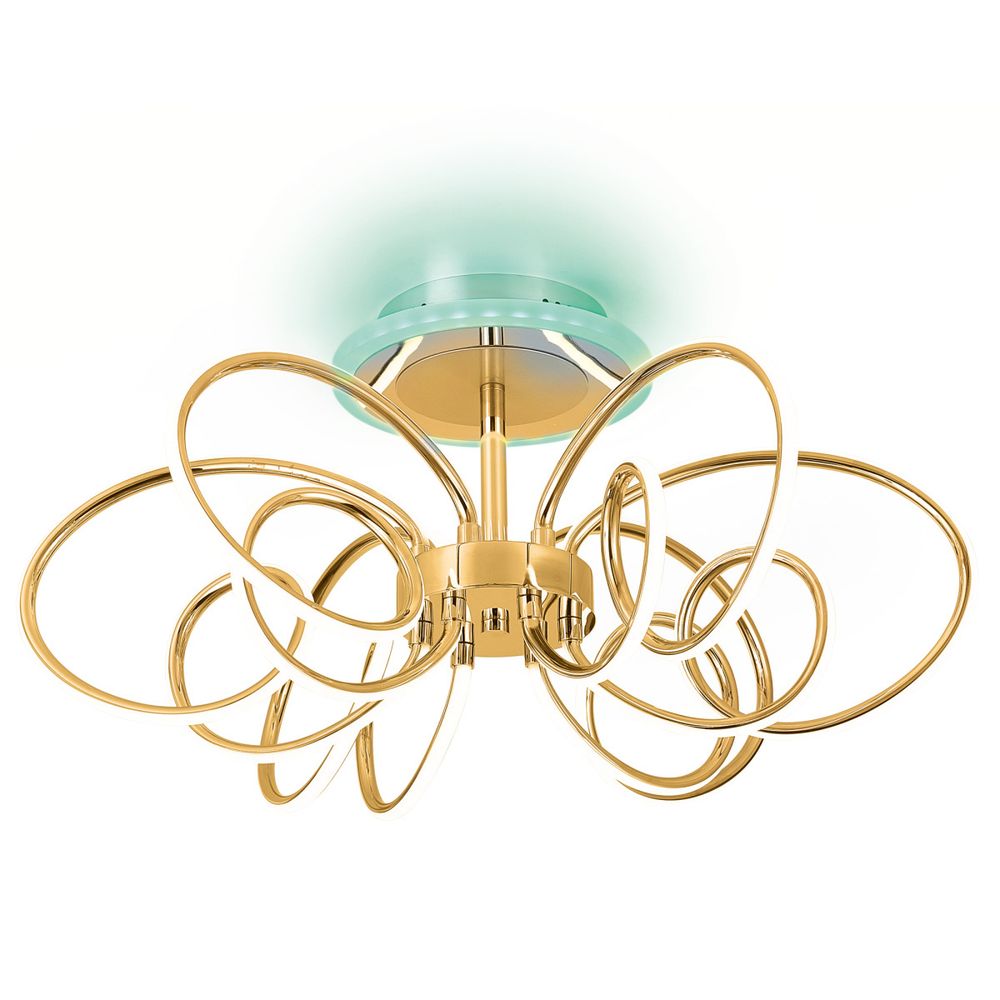 Citilux SALMA SMART CL224A162 RGB LED Умная люстра Золото