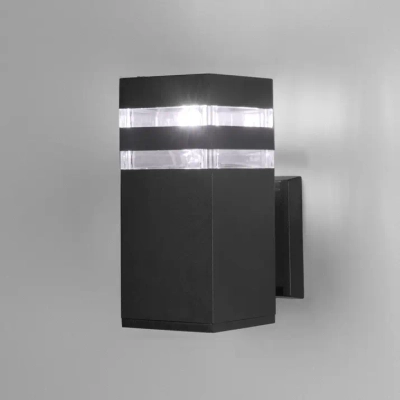 Уличный настенный светильник Arte lamp HEATHER A4413AL-1BK, 1хE27