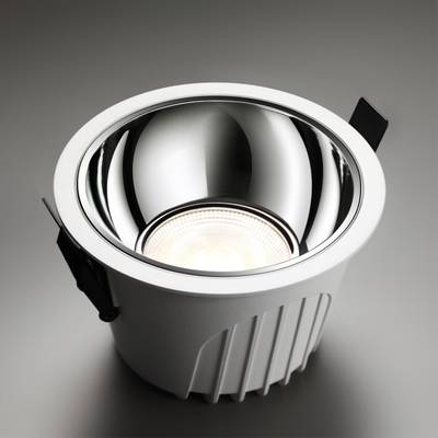 358693 SPOT NT21 276 белый/хром Светильник встраиваемый светодиодный IP20 LED 4000К 20W 100-265V KNOF