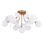 Потолочная люстра Arte Lamp PEACOCK A1369PL-7SG, 7хG9