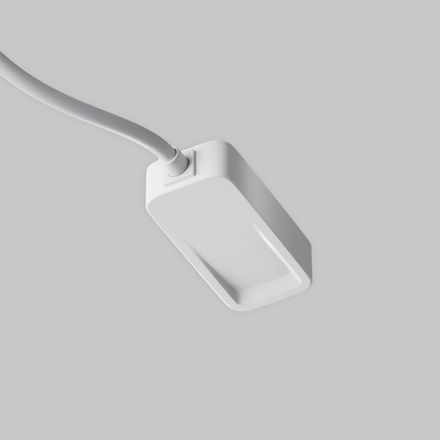 Ввод питания(0,5м) Radity для встраиваемого монтажа белый, TRA084B-12W-50. TM Maytoni