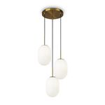Подвесной светильник Sharlot FR1012PL-03BS, E14х3. TM Maytoni