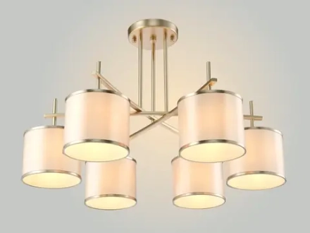 Люстра Crystal Lux SERGIO PL6 GOLD 2901/306