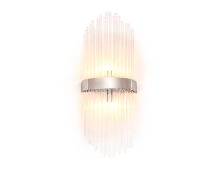 Настенный светильник с хрусталем TR5371/2 CH/CL хром/прозрачный G9/2 max 40W 500*200*100