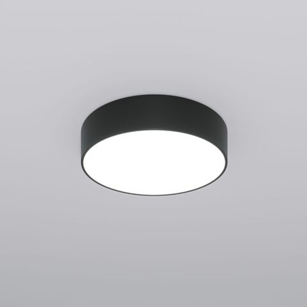 Потолочный светодиодный светильник 90318/1 черный, LED