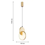 Подвес Grahan 4608-1P, LED*7W, 910LM, 3000K. ТМ F-Promo