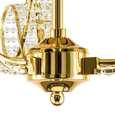 705032 Люстра подвесная RICCIO 3х40W E14 ЗОЛОТО Lightstar