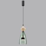 5046/12LC L-VISION ODL24 430 черный/зеленый/металл/стекло/керамика Подвес LED 12W 4000К 1400Лм PALLETA