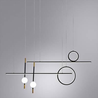 Подвесной светильник Arte Lamp POLARIS A2610SP-85BK, 1хLED
