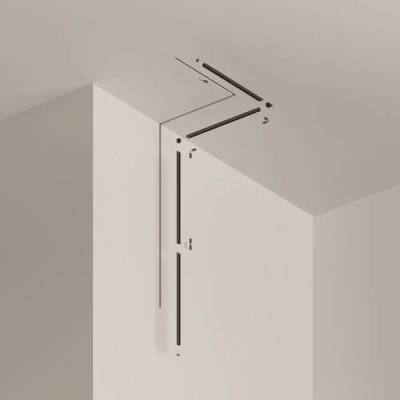 Шинопровод 2м Radity встраиваемый черный, TRA084MP-12B. TM Maytoni