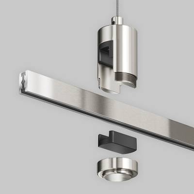 Подвес тросовый Hang одинарный Flarity платина, TRA157SW-S1-PT. TM Maytoni