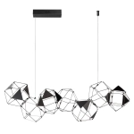 5087/32L L-VISION ODL25 293 черный хром/металл Люстра LED 32W 4000K 1900Лм TRELLIS