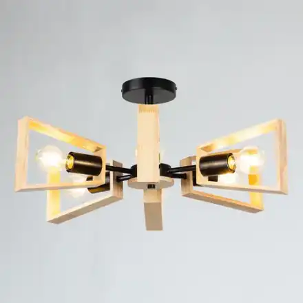Потолочная люстра Arte Lamp BRUSSELS A8030PL-6BK, 6хE27