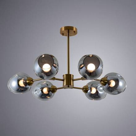 Люстра на штанге Arte Lamp YUKA A7759PL-6PB, 6хE27