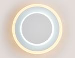 Настенный светодиодный светильник FW105 WH/S белый/песок LED 3000K/6400K 15W 240*190*50