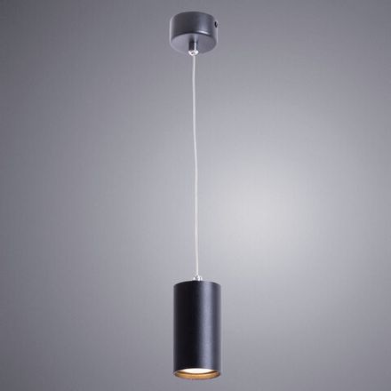 Точечный подвесной светильник Arte Lamp CANOPUS A1516SP-1BK, 1хGU10
