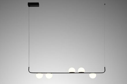 Подвесной светильник Arte Lamp POPLAR A2174SP-5BK, 5хLED