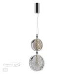 5416/13LC L-VISION ODL_EX23 144 хром/св.серый/коричневый металл/стекло Подвес LED 13W 4000K CARAMELLA