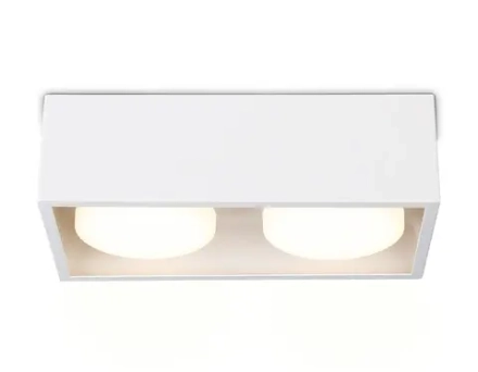 Светильник накладной TN70828/2 WH белый GX53/2 max 12W 200*100*60