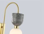 Светильник настенный LH53335 GD/WH золото/белый G9 max 25W 200*80*415