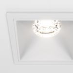 Встраиваемый светильник Alfa LED 4000K 1x10Вт 36° Dim Triac DL043-01-10W4K-D-SQ-W. TM Maytoni