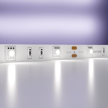 Светодиодная лента 12В 5050 7,2Вт/м 6000K 5м IP20, 10122. TM Maytoni