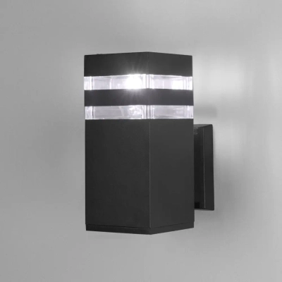 Уличный настенный светильник Arte lamp HEATHER A4413AL-1BK, 1хE27
