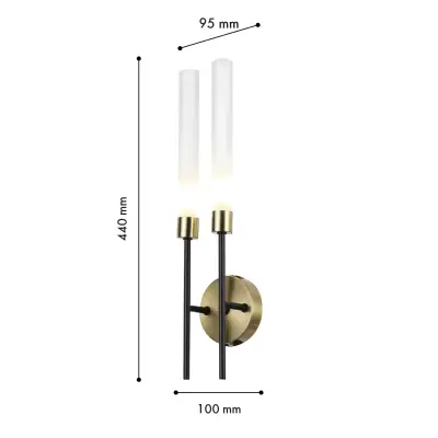 Бра Istapp 4480-2W, 2*G9*20W. ТМ F-Promo