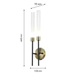 Бра Istapp 4480-2W, 2*G9*20W. ТМ F-Promo