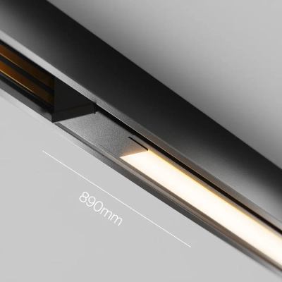 Трековый светильник Базис / Basis Exility X 3000K 18Вт 120°, TR240-2-18W3K-B. TM Maytoni