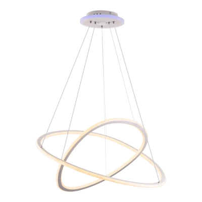 Citilux ТRIO CL215B060E LED Люстра подвесная с пультом Белая