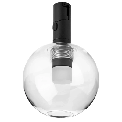 207637 Светильник 48V д/1-фазн трека DUE LED 3W 120LM 100G ЧЕРНЫЙ 3000K IP20