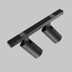 Трековый светильник Фокус / Focus Duo Basity 3000K/6000K 10Вт 36°, TR176-1-2X5WTW-M-B. TM Maytoni