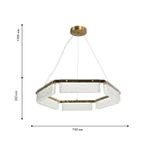 Подвесная люстра Gelido 4518-6P. ТМ Favourite