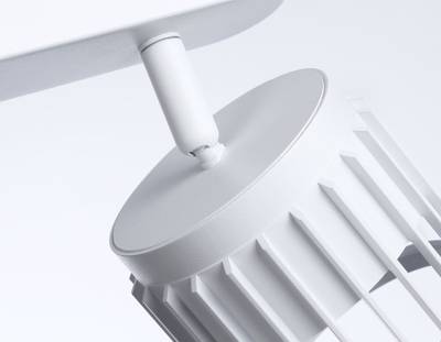 Настенно-потолочный  поворотный спот со сменной лампой  TN71161/2 WH белый GX53/2 260*100*125