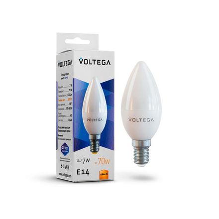 Светодиодная лампа Simple  Candle 7W 2800K E14 (7048). TM Maytoni
