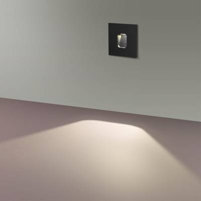 6650/1WL NATURE ODL24 727 черный/металл Подсветка для лестниц IP65 LED 1W 4000K 60° AC85-265V VITTY