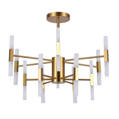 Люстра на штанге Arte Lamp Ramona A7410PL-24PB, 24хG4