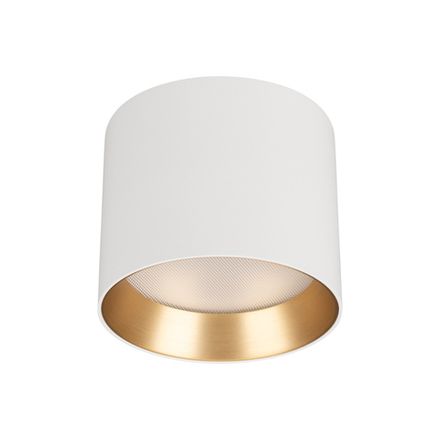 Светильник SP-BISCOTTO-R90-8W Warm3300-MIX (WH-GD, 80 deg, 230V) (Arlight, IP54 Металл, 5 лет)