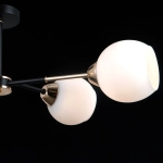 IL0715-4CSQ-24 BK GD LIBRA светильник потолочный ILLUMICO, E27х4