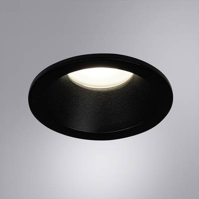 Точечный встраиваемый светильник Arte Lamp HELM A2869PL-1BK, 1хGU10