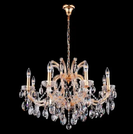 Люстра Crystal Lux HOLLYWOOD SP8 GOLD 2011/308
